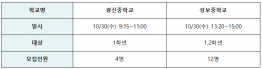 [관악진로직업체험지원센터] 2024 10월 대학생 진로특강(학과체험) 멘토 모집