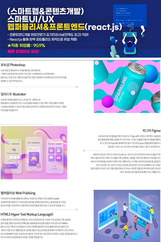 ✅ 피그마활용 웹디자인&웹퍼블리셔 국비지원 - 하이미디어아카데미 종로